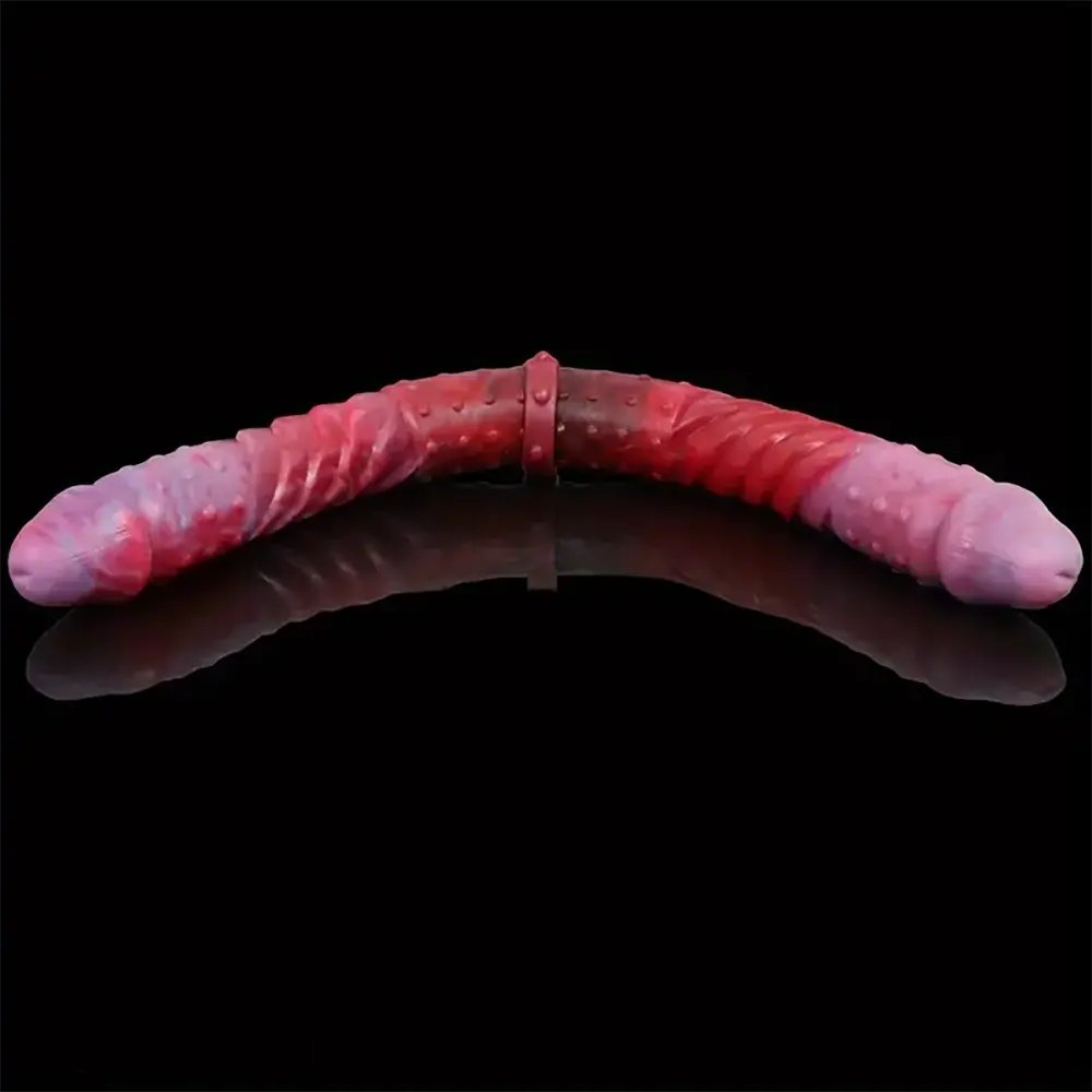 Studded Dual-Head Dildo - Large Thick Huge Dildo