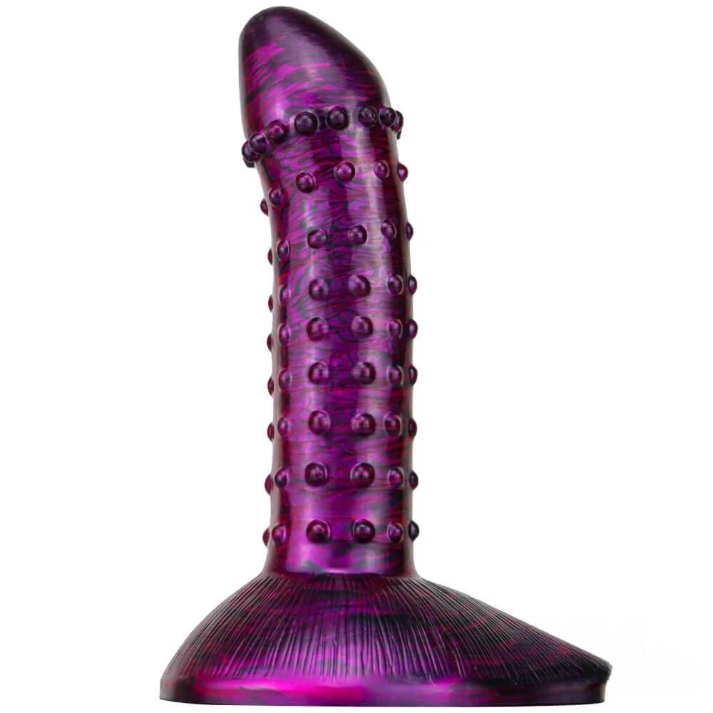 Studded Fantasy Dildo 7.6 in - Textured Suction Cup Toy