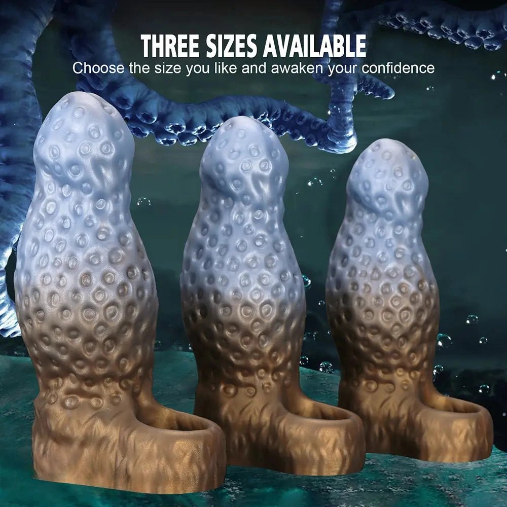 Sucker Texture Sleeve - Silicone Fantasy Hollow Sleeve