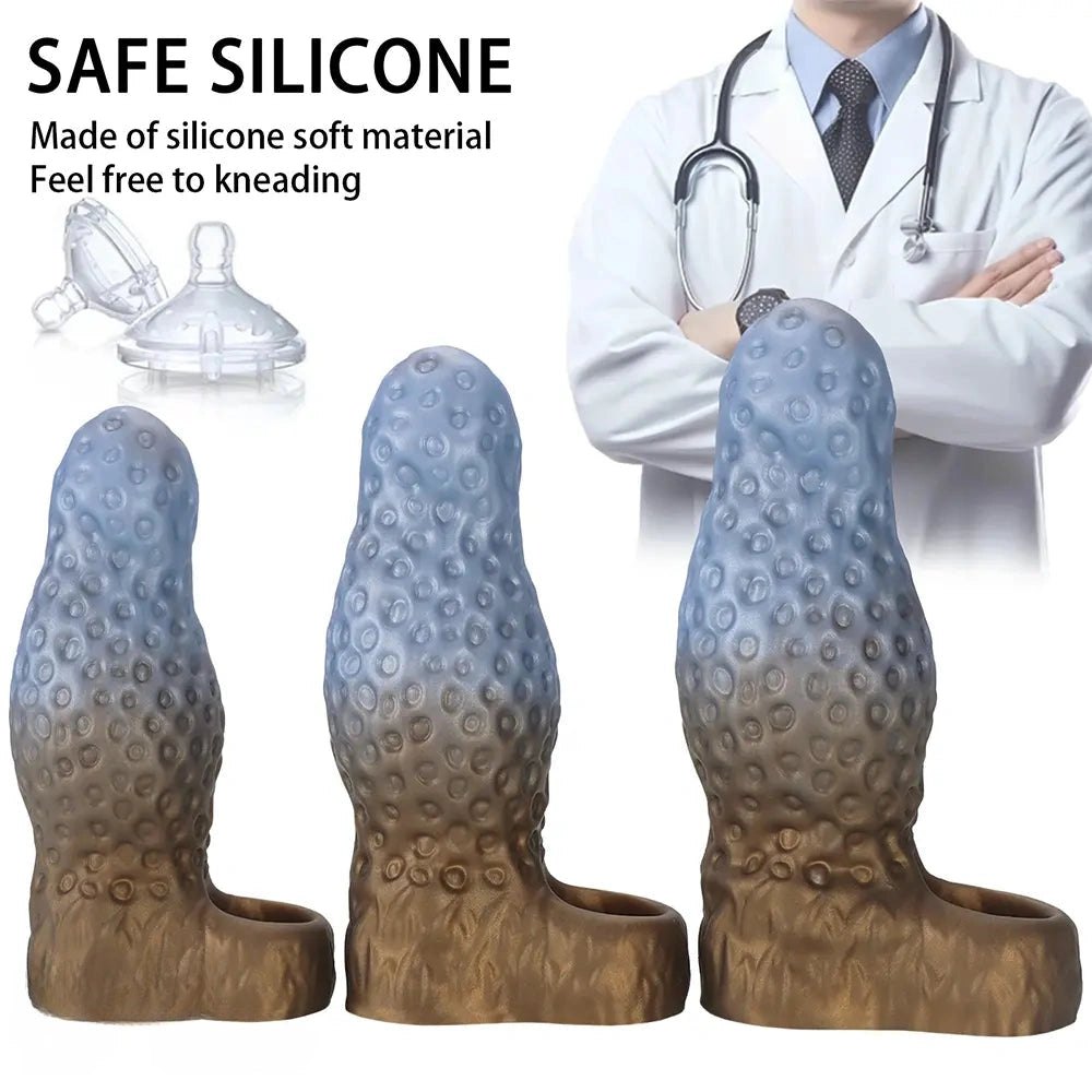 Sucker Texture Sleeve - Silicone Fantasy Hollow Sleeve