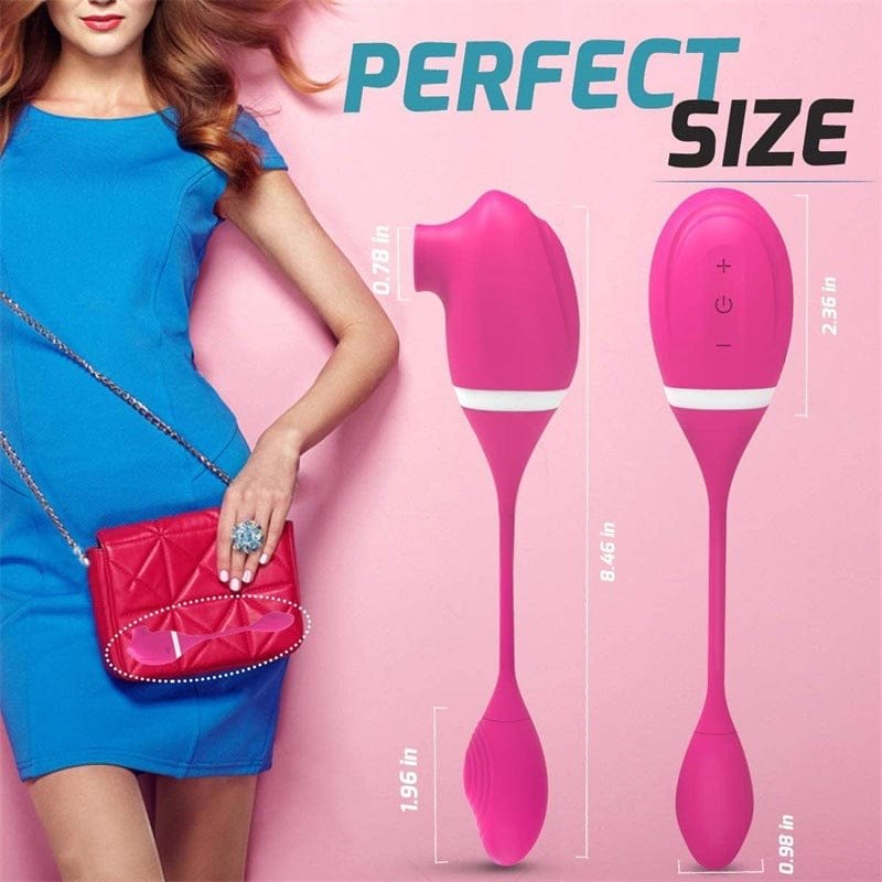 Sucking Bullet Egg Vibrator - Clit Sucking Bullet Toy