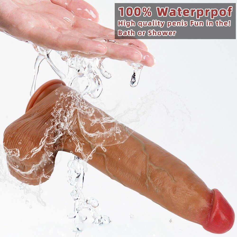 Suction Cup Dildo 13 in Soft - Dildo With Suction Cup