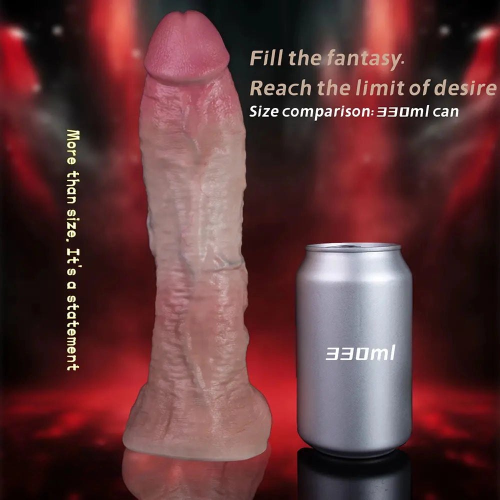 Suction Cup Dildo 13 in Thick - Dildo With Suction Cup
