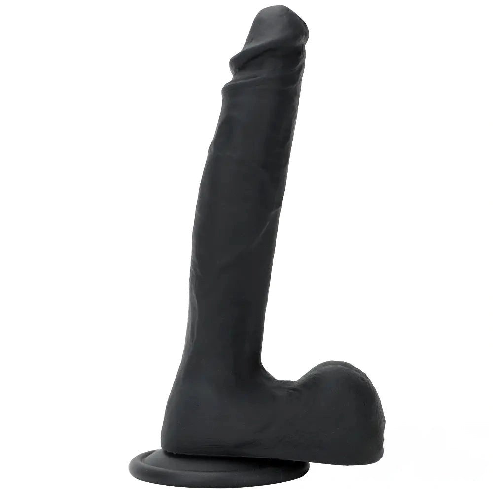 Suction Cup Dildo 8.46 in - Silicone Suction Dildo