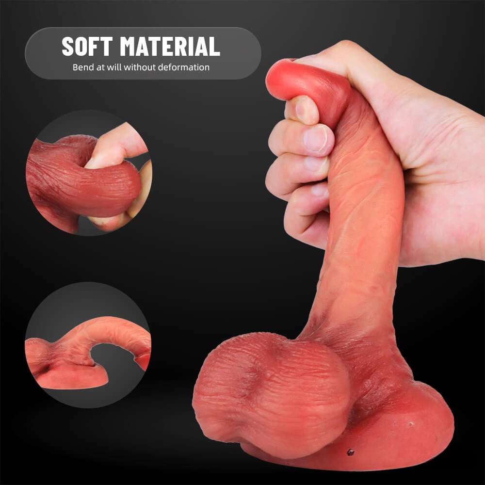 Suction Cup G-Spot Dildo 7.4 in - Suction Cup Dildo
