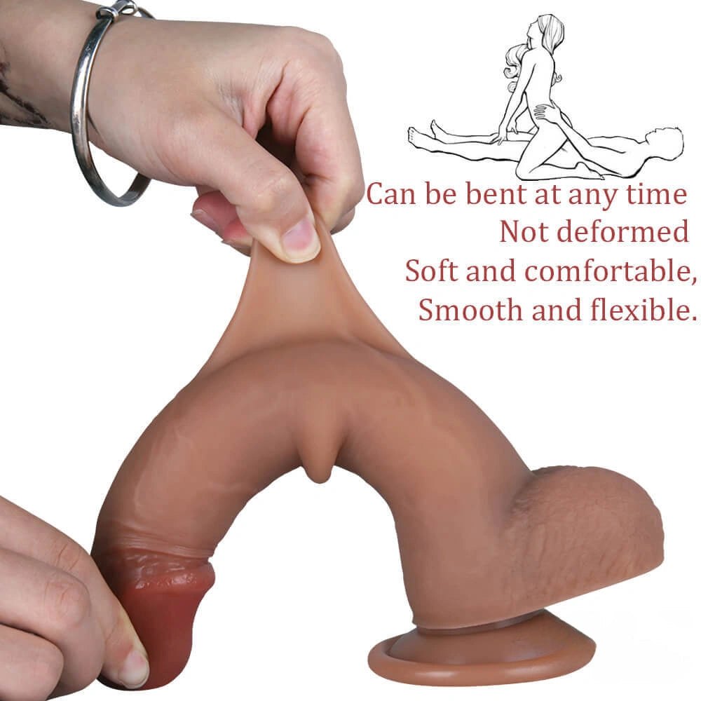 Suction Cup Dildo 8.66in - Realistic Suction Cup Dildo