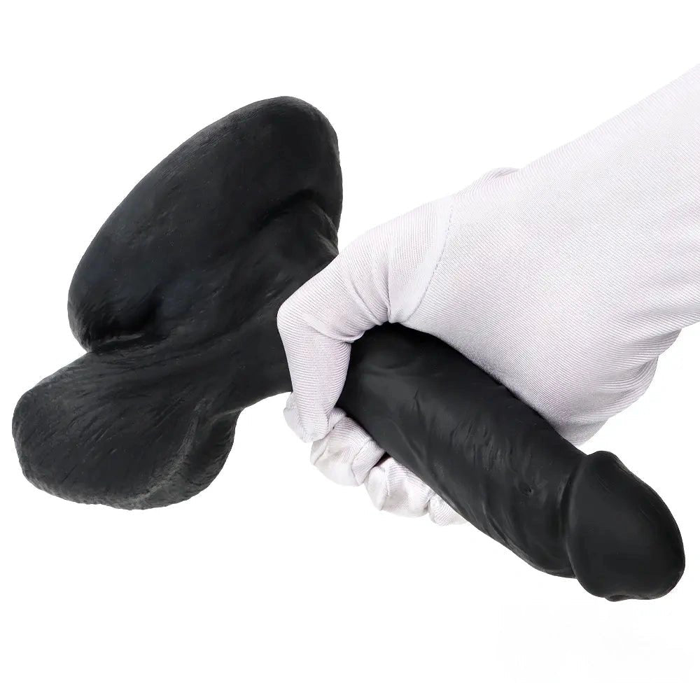 Suction Cup Silicone Dildo 7.5in - Suction Cup Dildo