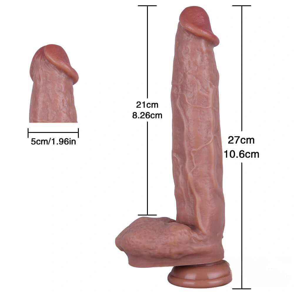 Suction Cup Silicone G-Spot Dildo - Silicone Suction Cup Dildo
