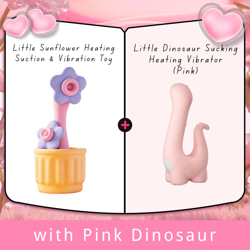 Sunflower Heating Suction Vibrator - Clit Sucker Toy