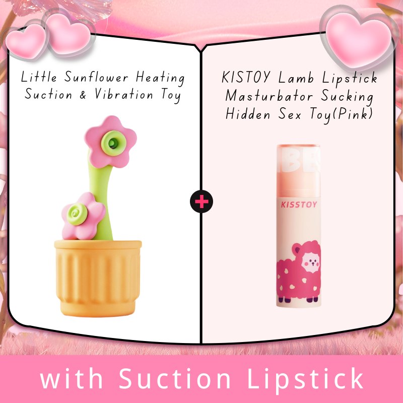 Sunflower Heating Suction Vibrator - Clit Sucker Toy