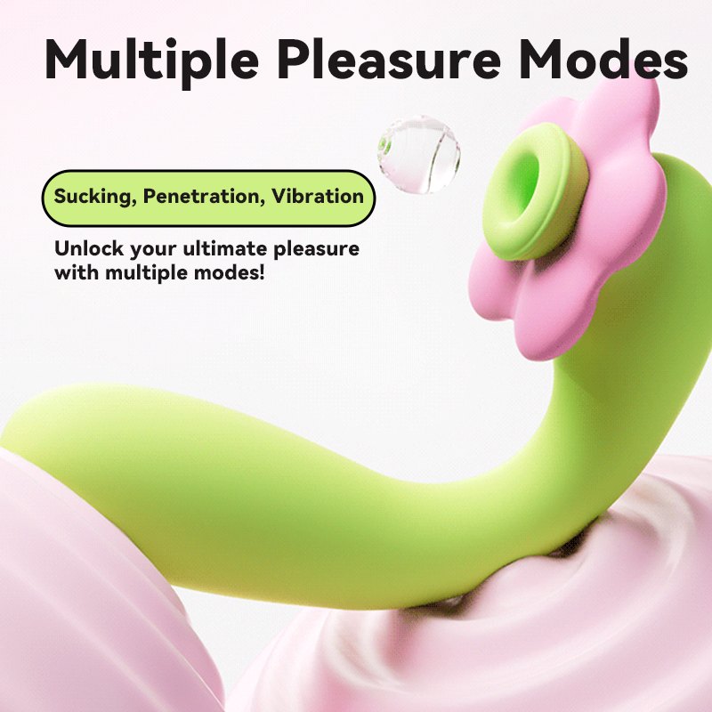 Sunflower Heating Suction Vibrator - Clit Sucker Toy