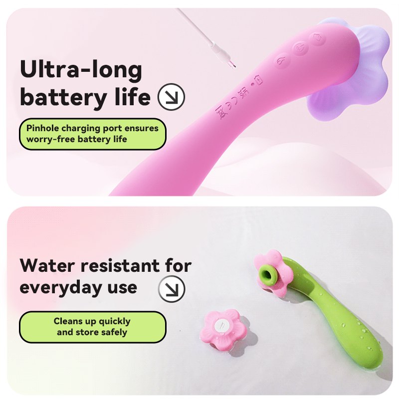 Sunflower Heating Suction Vibrator - Clit Sucker Toy