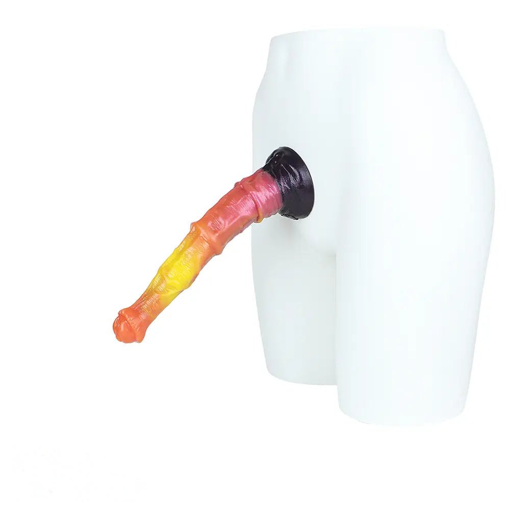 Sunset Ombre Fantasy Dildo - Dragon Dildo In 3 Sizes