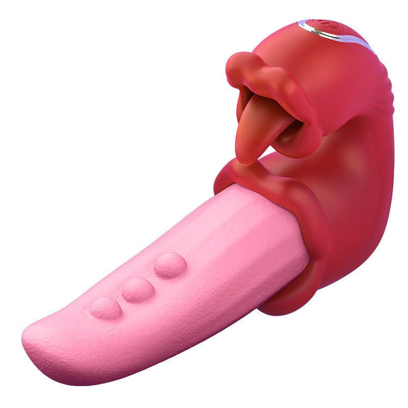Swing Tongue G-Spot Vibrator - Rabbit Style Dual Stimulator