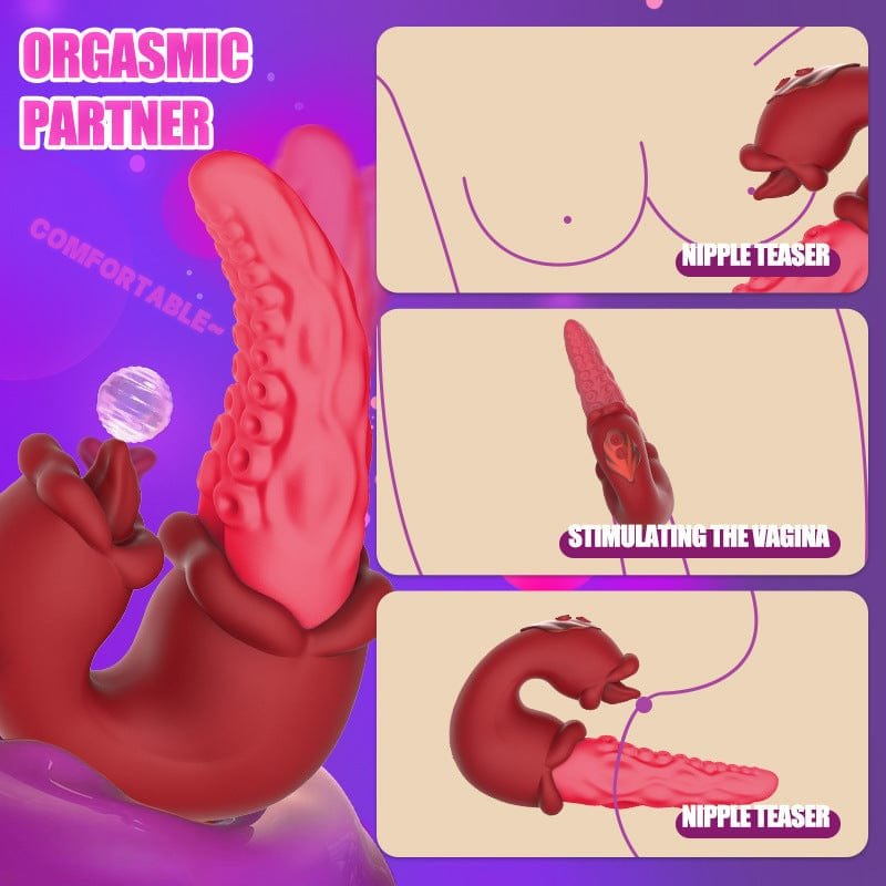 Swinging Tongue G-Spot Vibrator - Dual Stimulation Toy
