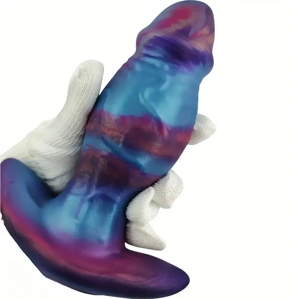 Swirl Silicone Wearable Plug - Silicone Anal Stretching Plug