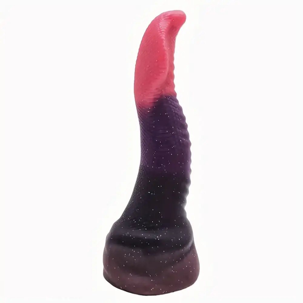 Tall Ridged Anal Plug - Silicone Anal Plug S/L