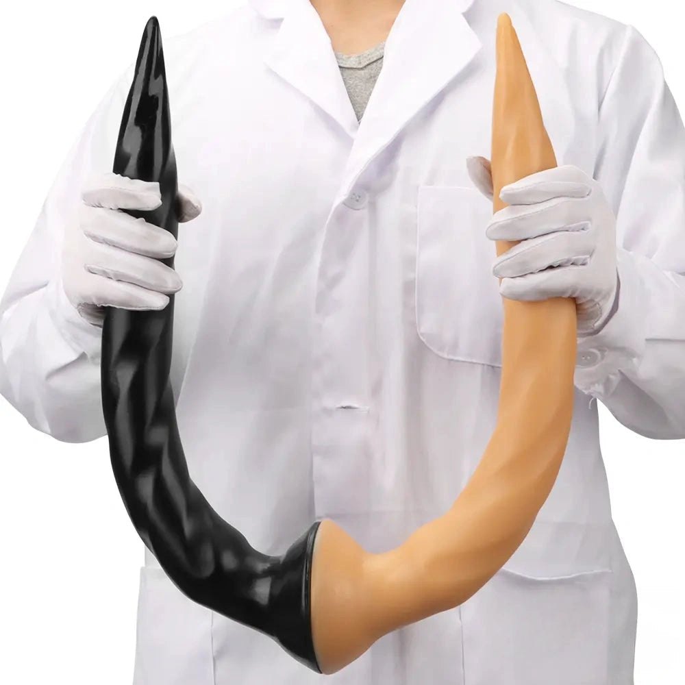 Tapered Anal Dildo - Ribbed Anal Dildo For Dilation