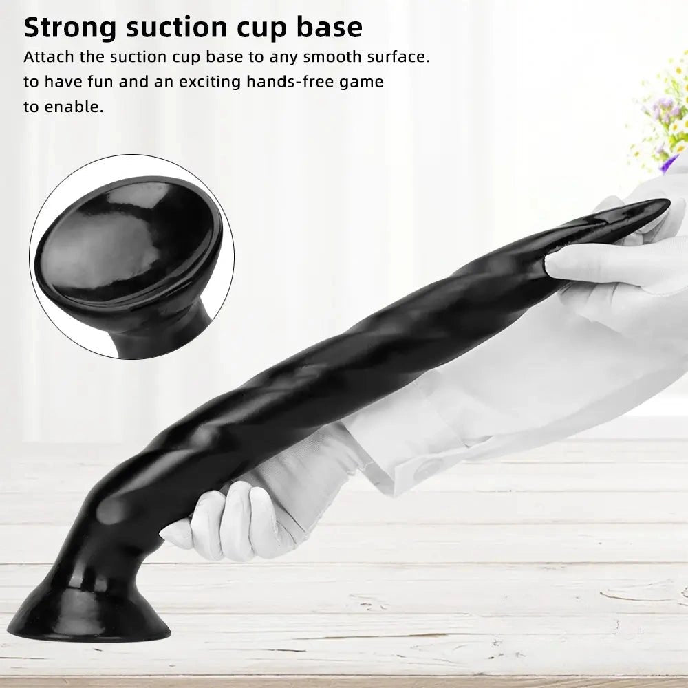 Tapered Anal Dildo - Ribbed Anal Dildo For Dilation