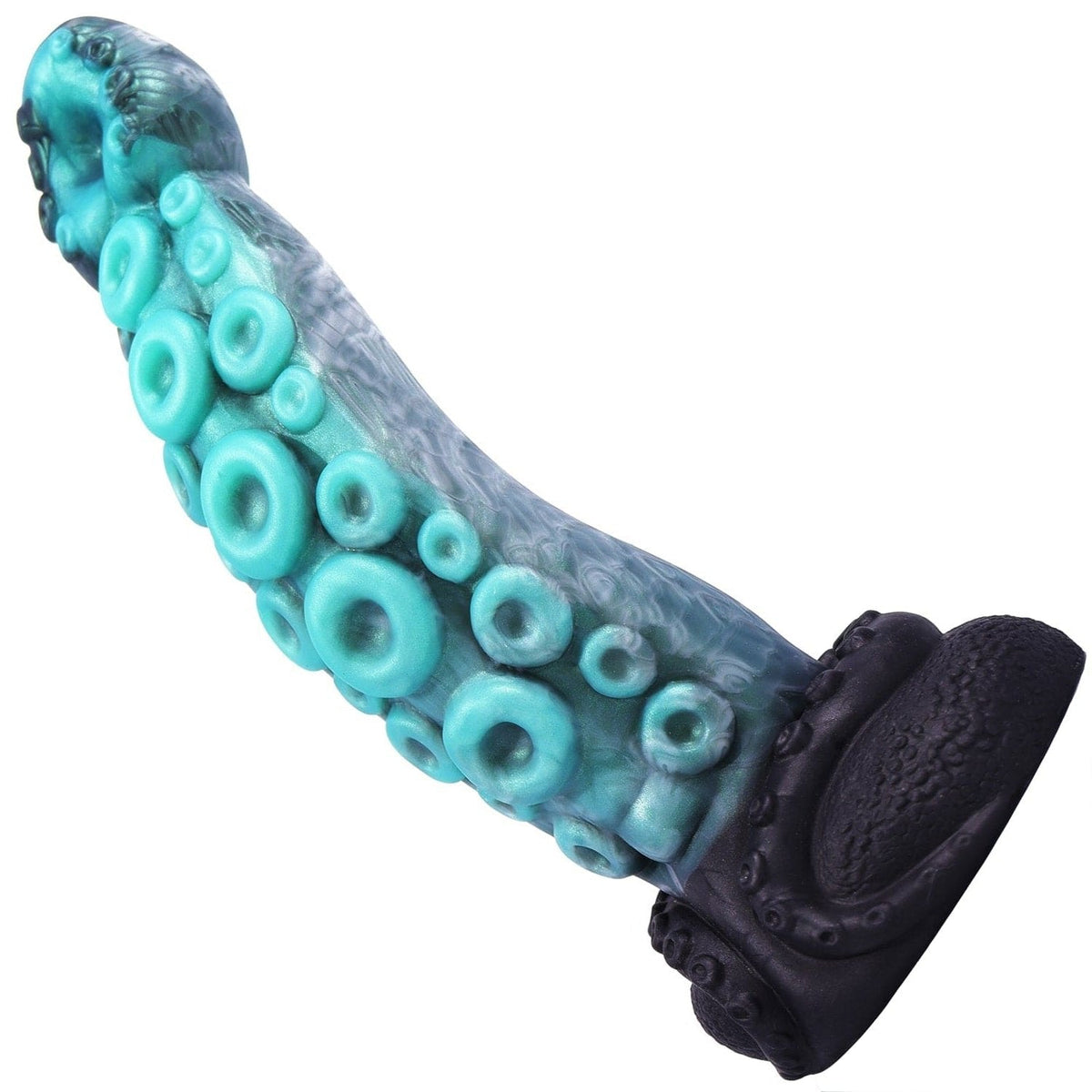 Teal Tentacle Fantasy Dildo - Silicone Tentacle Dildo
