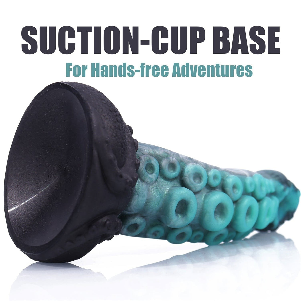 Teal Tentacle Fantasy Dildo - Silicone Tentacle Dildo