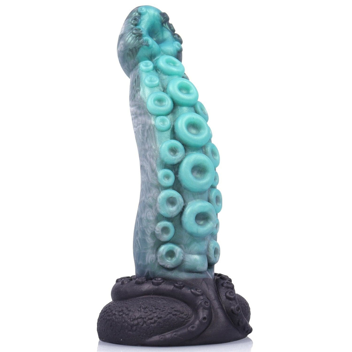 Teal Tentacle Fantasy Dildo - Silicone Tentacle Dildo