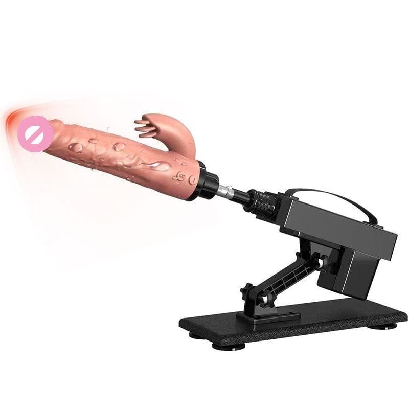 Telescopic Heating Sex Machine - Auto Thrusting Sex Machine