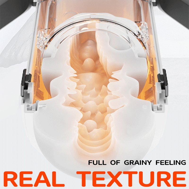 Telescopic Sucking Male Masturbator - App Stroker Toy