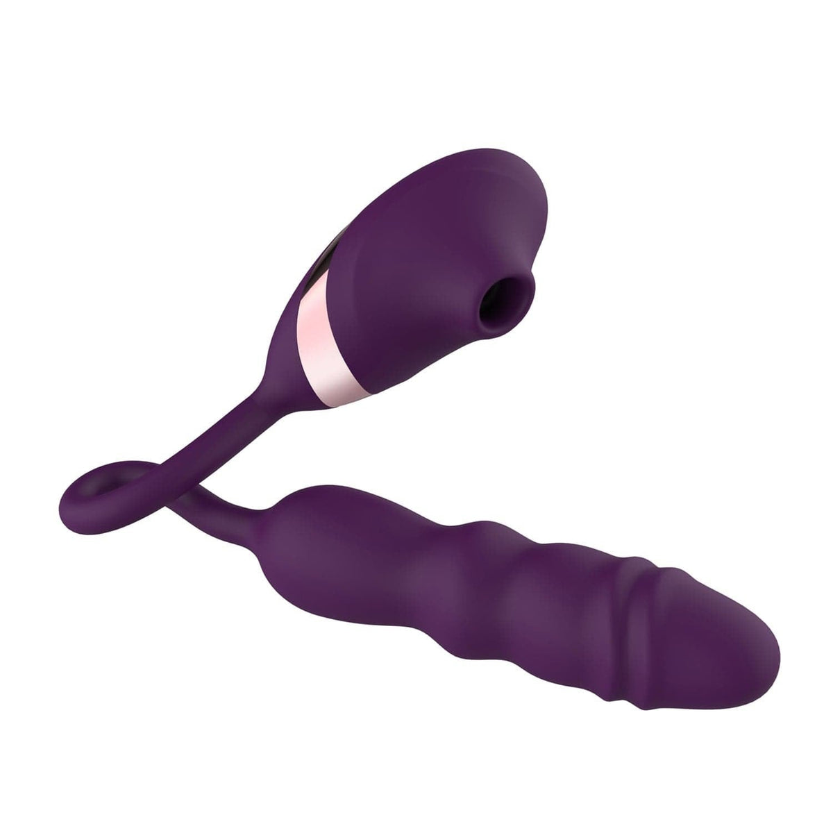 Telescopic Suction Clit Vibrator - Rose-Style Clit Sucker