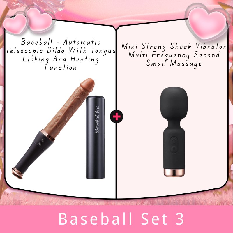 Telescopic Tongue Licking Dildo - Realistic Thrusting Dildo