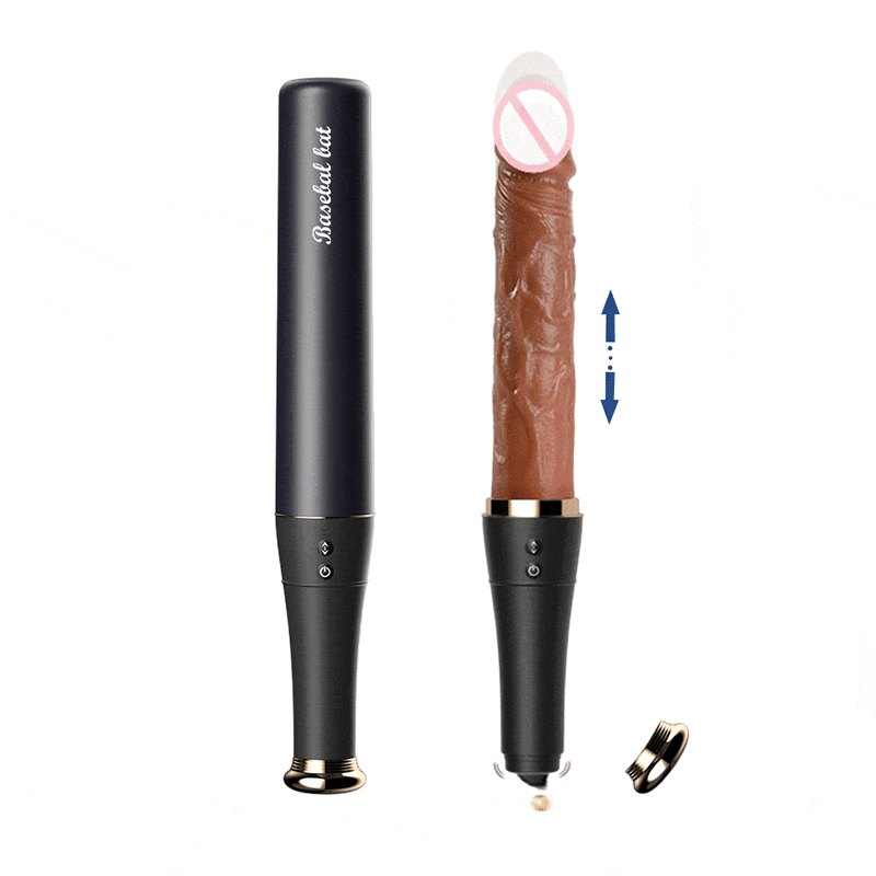 Telescopic Tongue Licking Dildo - Realistic Thrusting Dildo