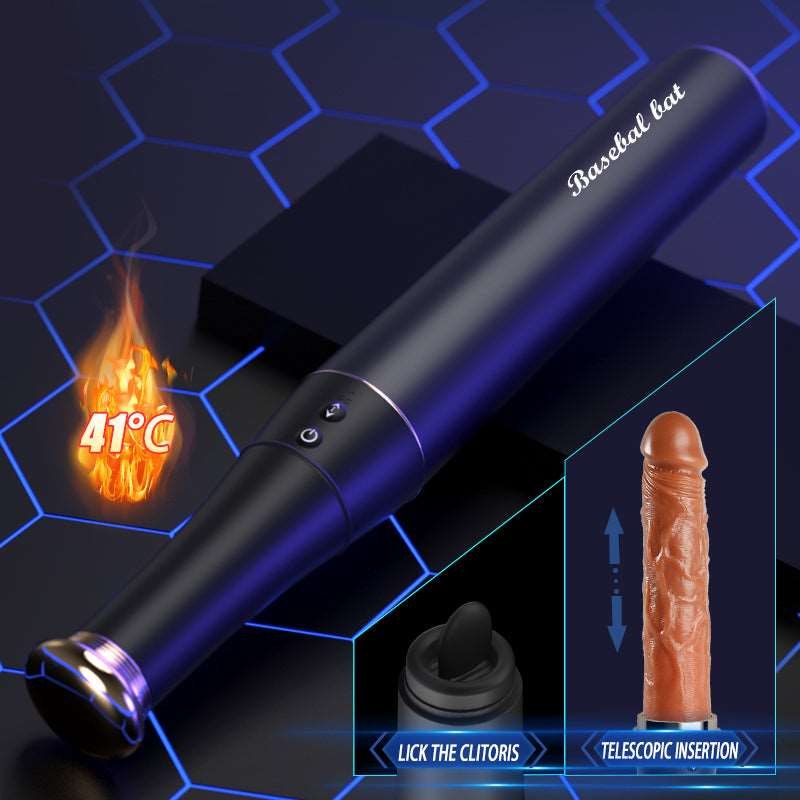 Telescopic Tongue Licking Dildo - Realistic Thrusting Dildo