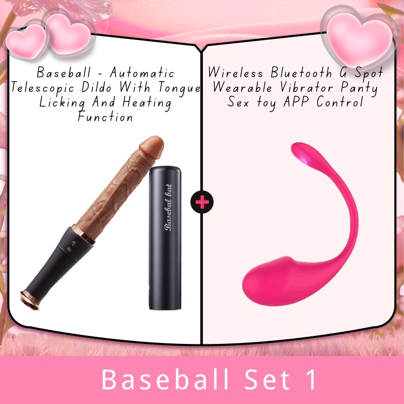 Telescopic Tongue Licking Dildo - Realistic Thrusting Dildo