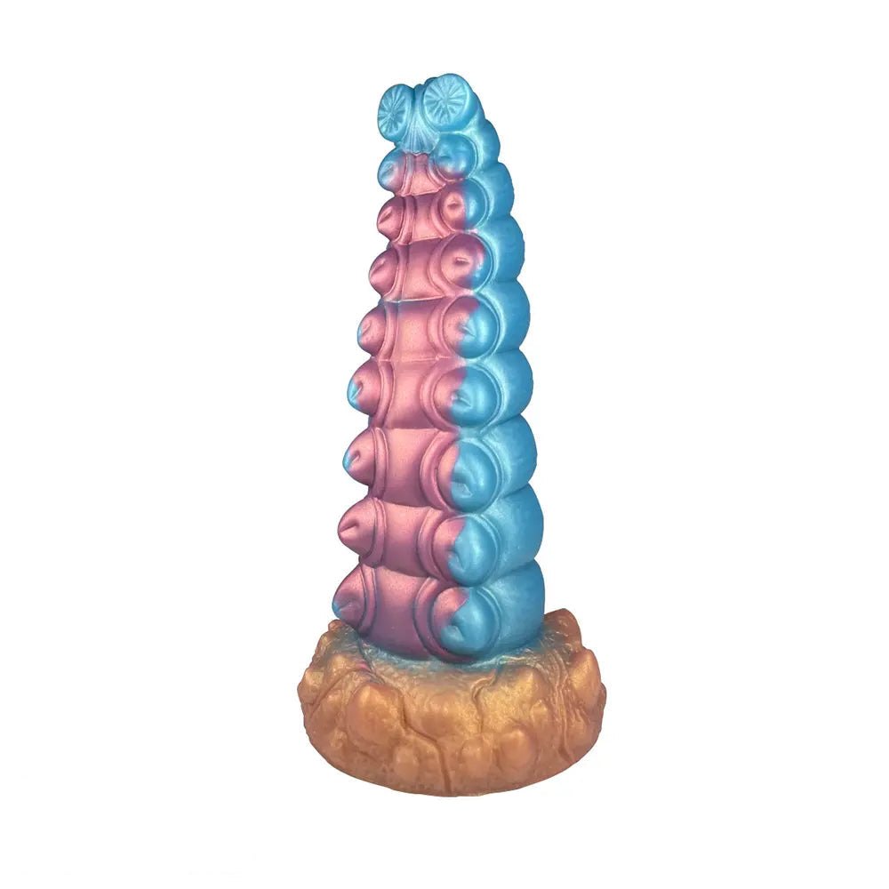Tentacle Caterpillar Fantasy Dildo - Ridged Silicone Dildo