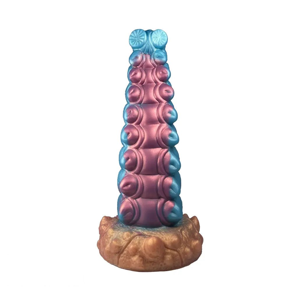 Tentacle Caterpillar Fantasy Dildo - Ridged Silicone Dildo