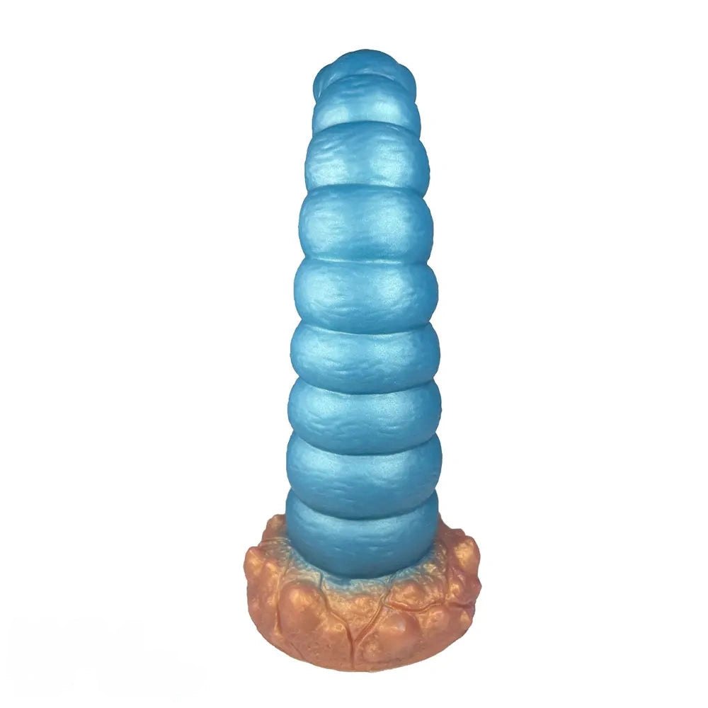 Tentacle Caterpillar Fantasy Dildo - Ridged Silicone Dildo