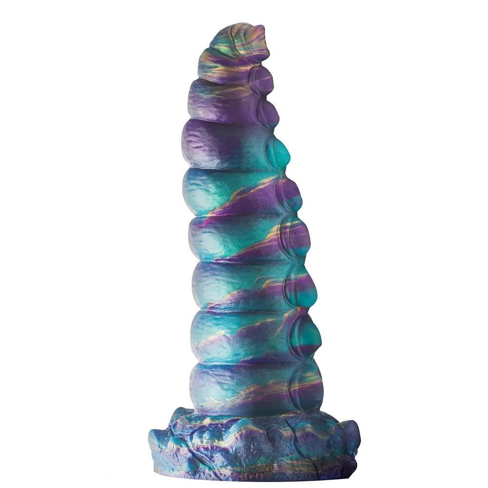Tentacle Caterpillar Fantasy Dildo - Ridged Silicone Dildo