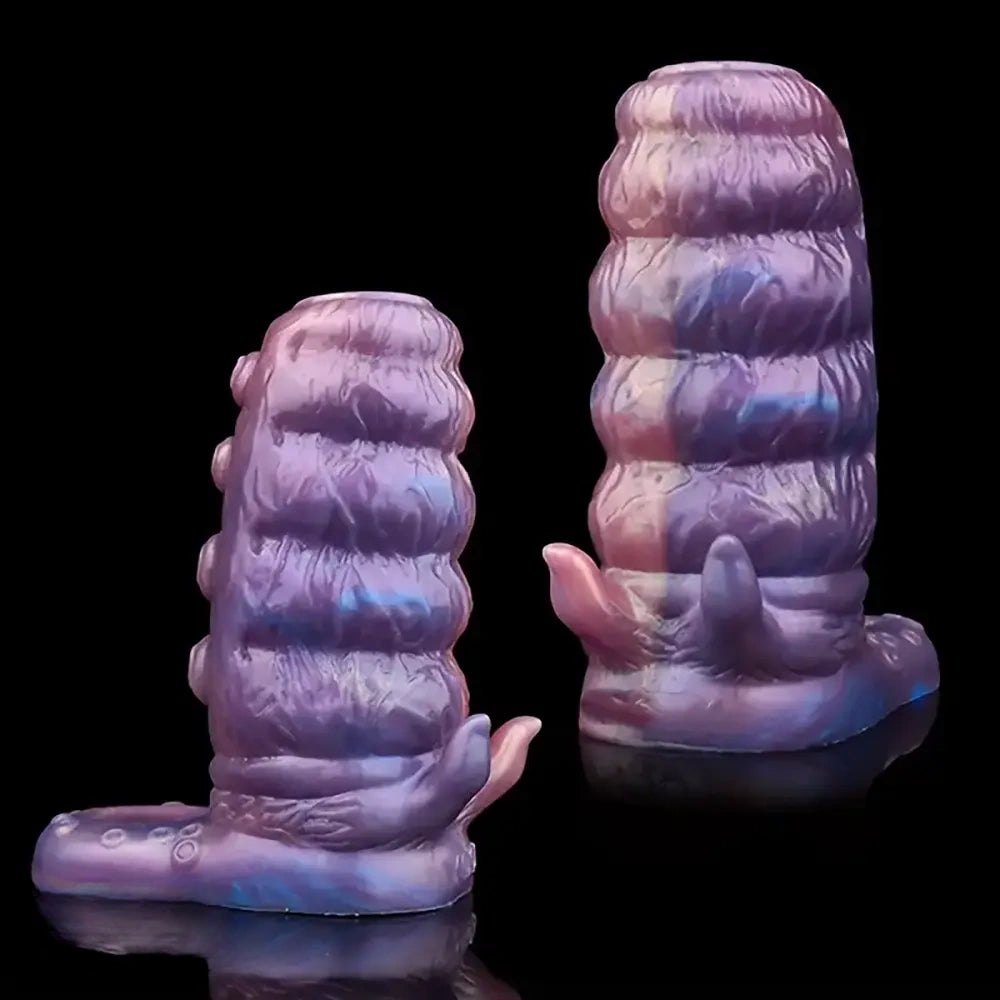 Tentacle Cock Sleeve 4.92in - Dragon Dildo Fantasy Sleeve