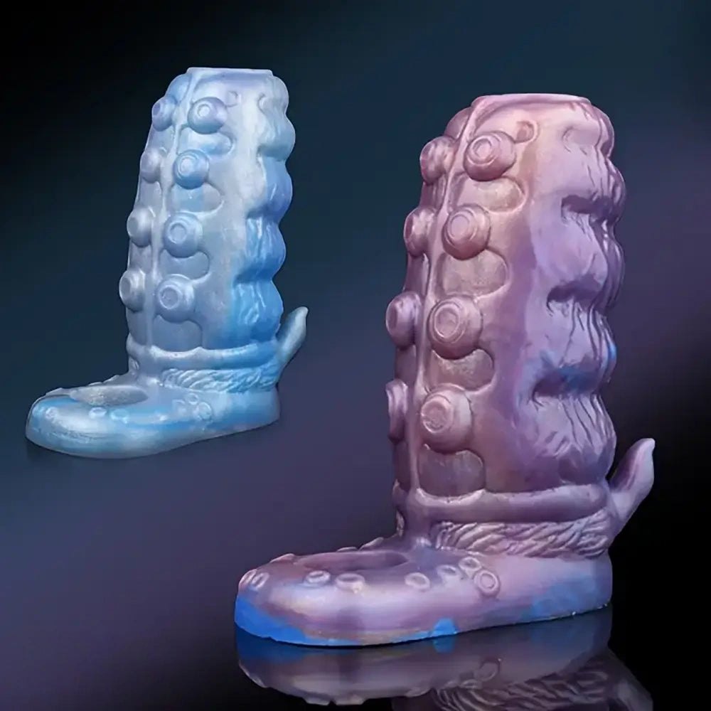 Tentacle Cock Sleeve 4.92in - Dragon Dildo Fantasy Sleeve