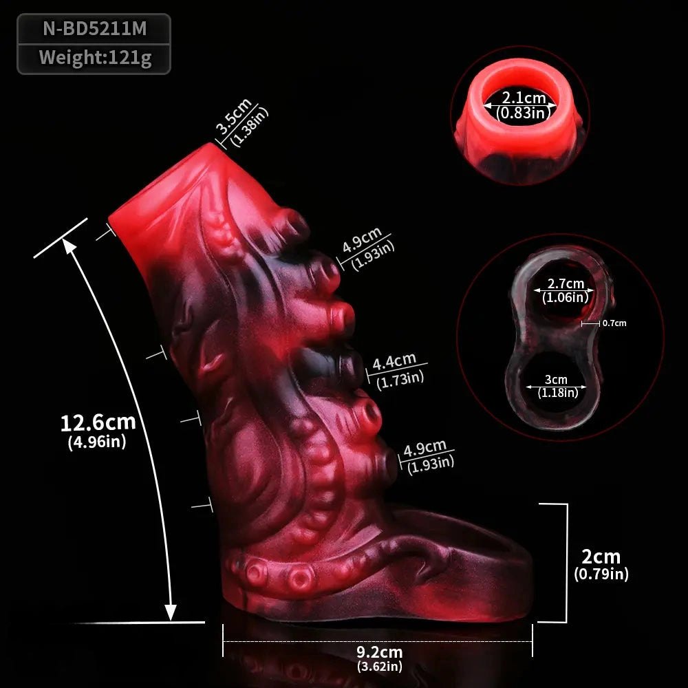 Tentacle Cock Sleeve Extender - Fantasy Monster Sleeve