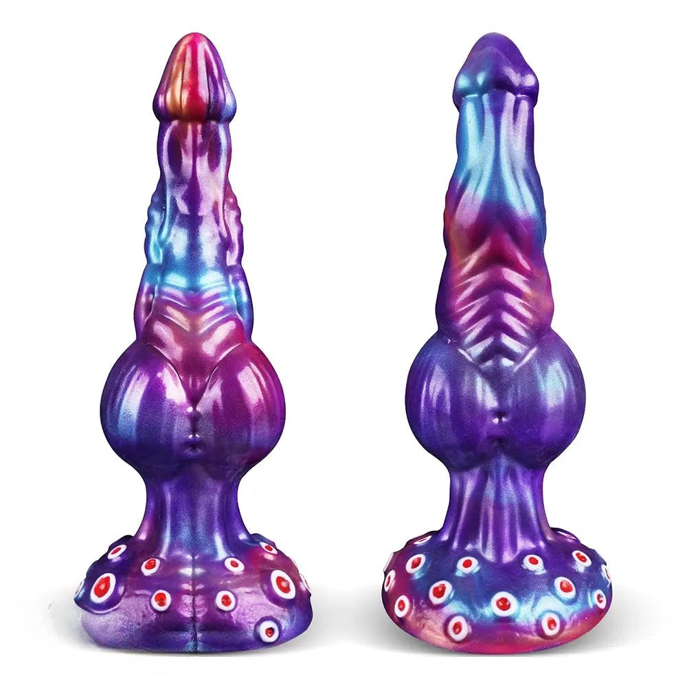 Tentacle Coral Fantasy Dildo 9.25 In - Knotted Sea Creature
