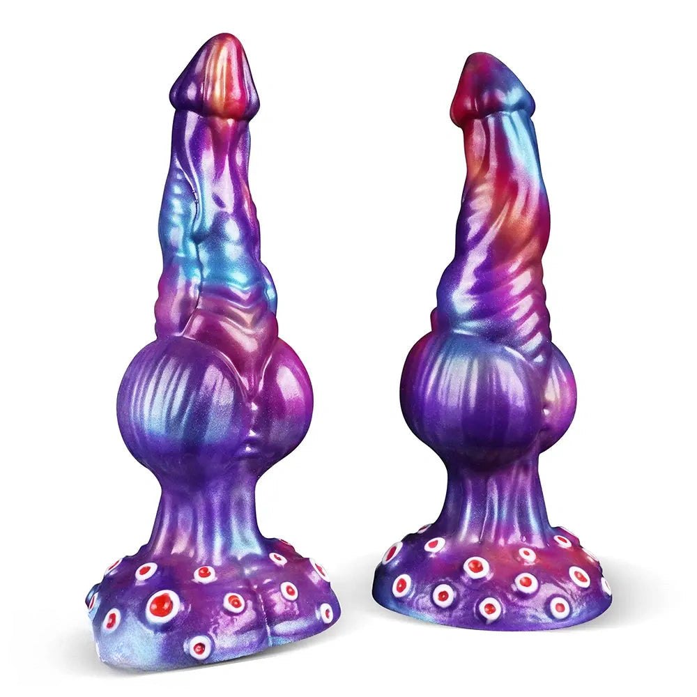 Tentacle Coral Fantasy Dildo 9.25 In - Knotted Sea Creature