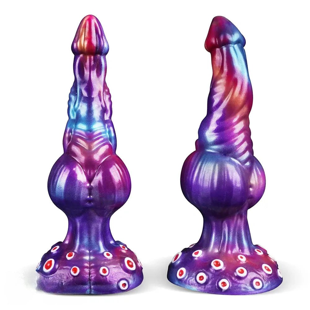 Tentacle Coral Fantasy Dildo 9.25 In - Knotted Sea Creature