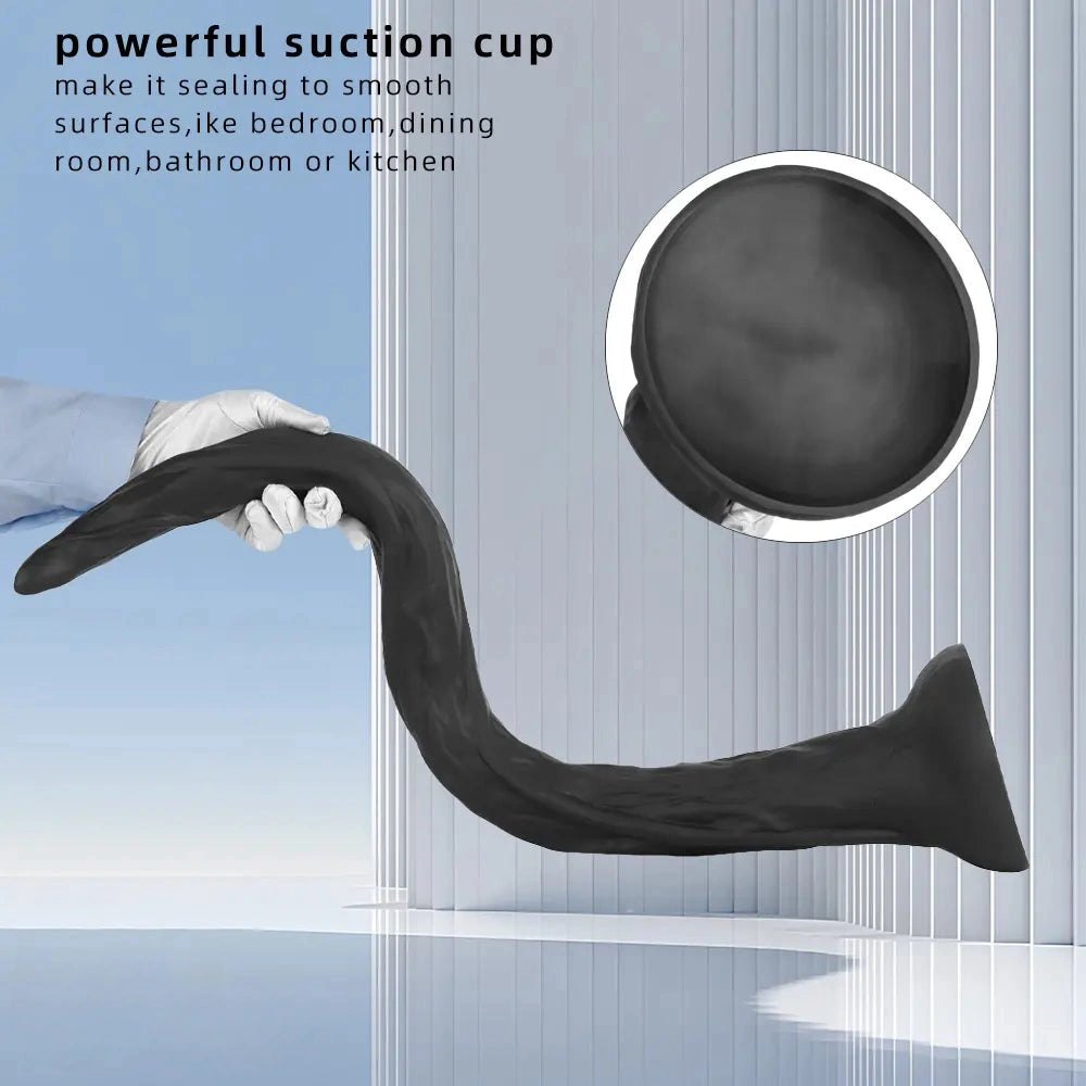 Tentacle Dildo 30 in Suction Base - Silicone Fantasy Toy