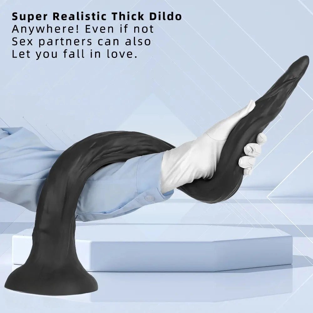 Tentacle Dildo 30 in Suction Base - Silicone Fantasy Toy