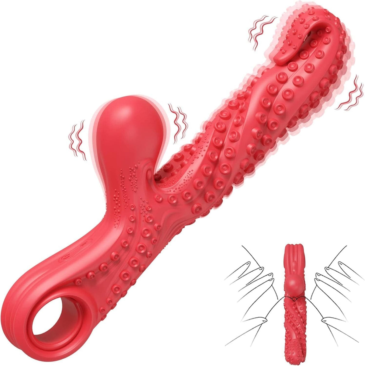 Tentacle Dual-Stim G-Spot Vibrator - Rabbit G-Spot Vibrator