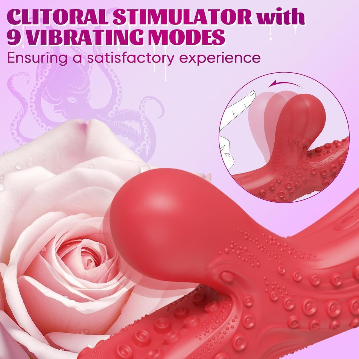 Tentacle Dual-Stim G-Spot Vibrator - Rabbit G-Spot Vibrator