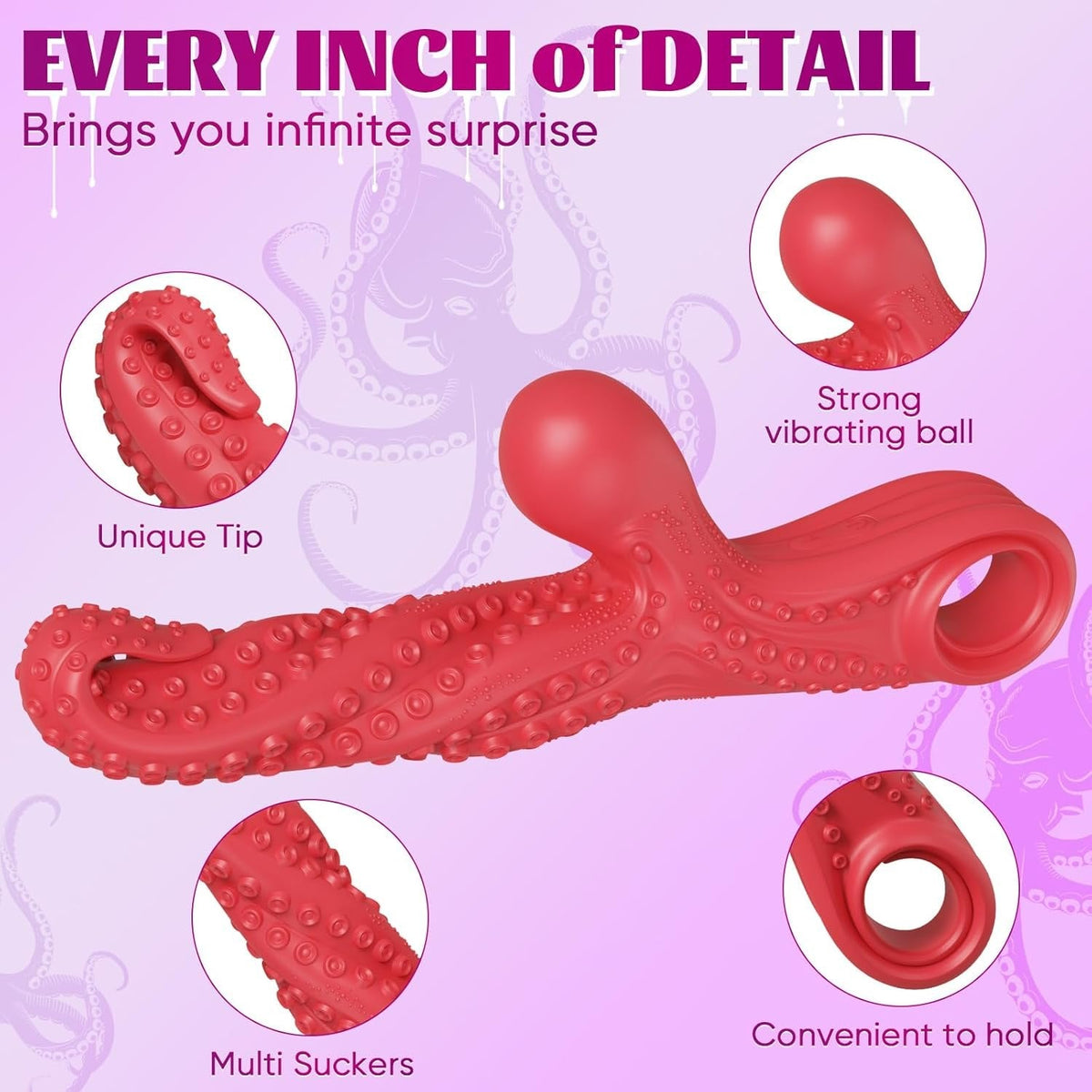 Tentacle Dual-Stim G-Spot Vibrator - Rabbit G-Spot Vibrator