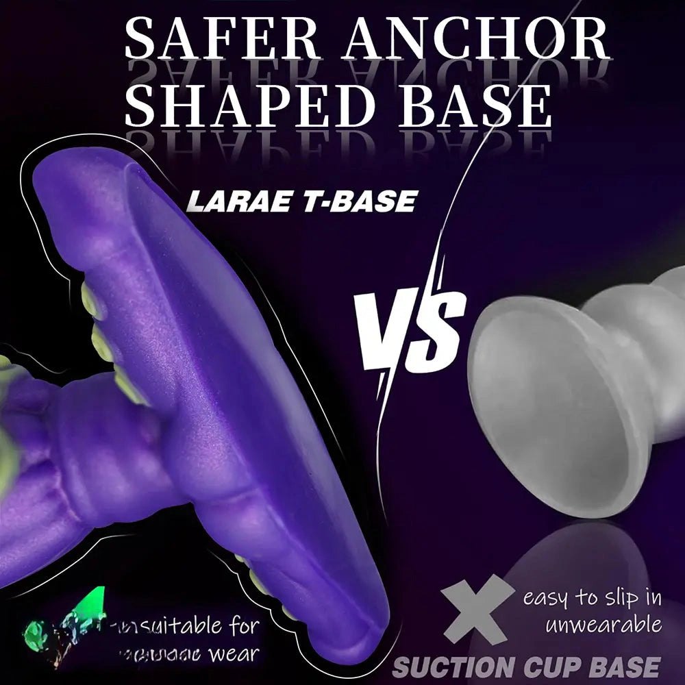 Tentacle Fantasy Creature Dildo - Purple Fantasy Dildo