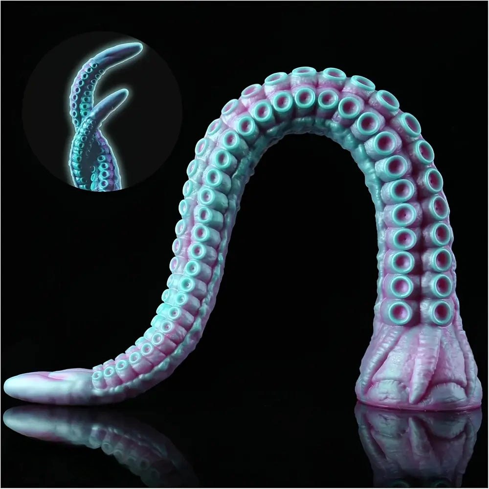 Tentacle Fantasy Dildo 17 in - Fantasy Tentacle Dildo
